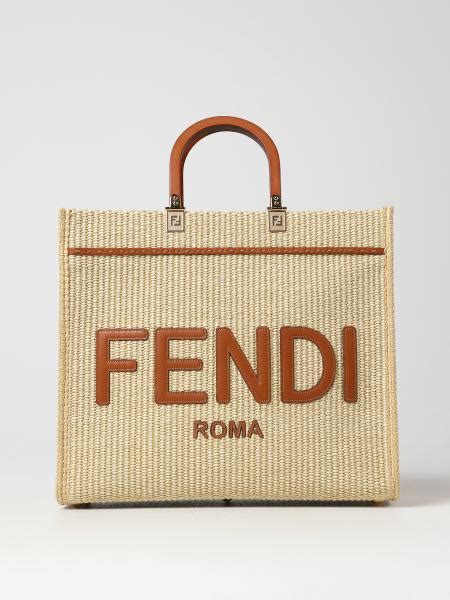 borse paglia fendi|borse in pelle donna.